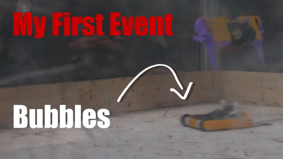 YouTube thumbnail for Bubbles’ first competition recap